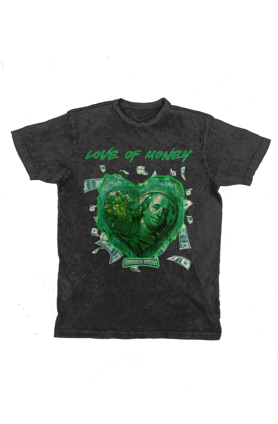 Love of Money Unisex Vintage T-Shirt (lst002)