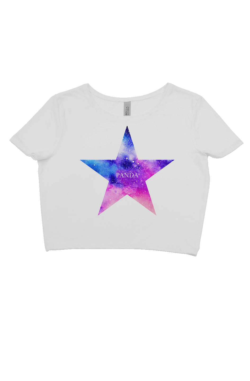 Panda Star Space crop tee 6681
