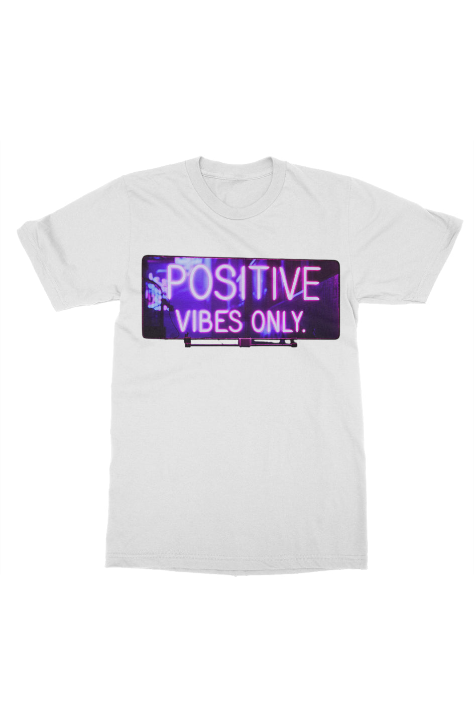 Positive Vibes Only gildan mens t shirt 5000