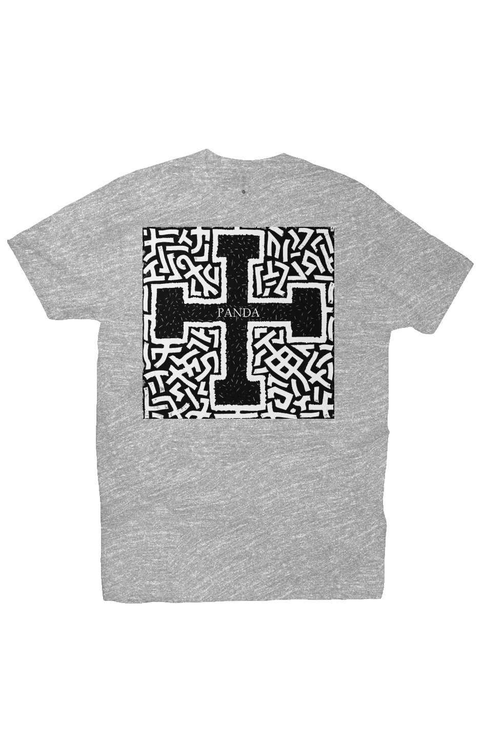 Abstract Panda Cross Next Level Premium Crew 3600