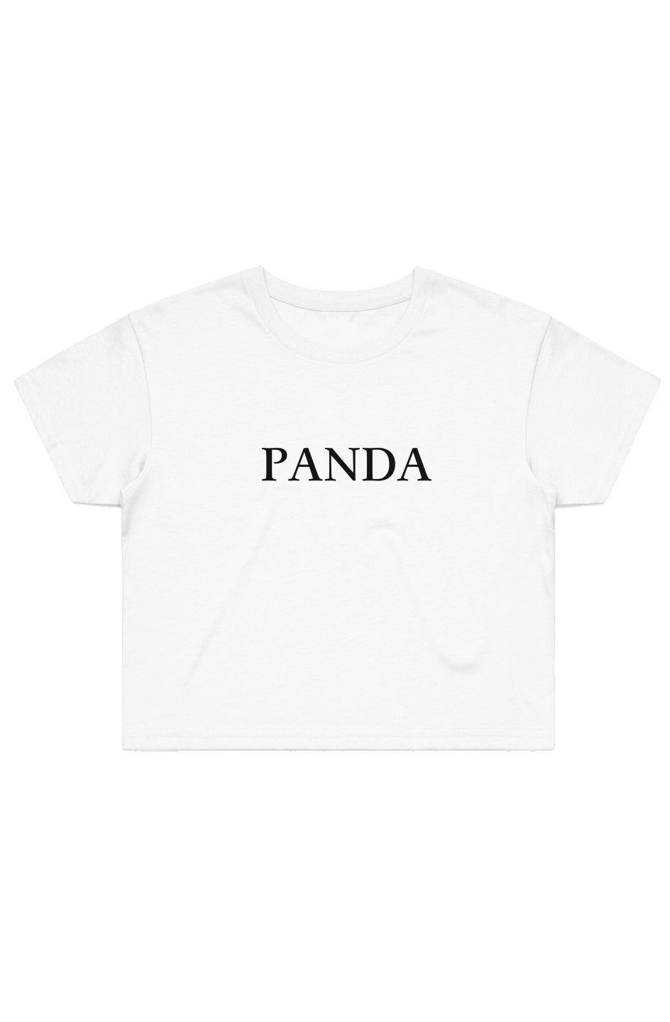 Panda Crop Top Tee 4062