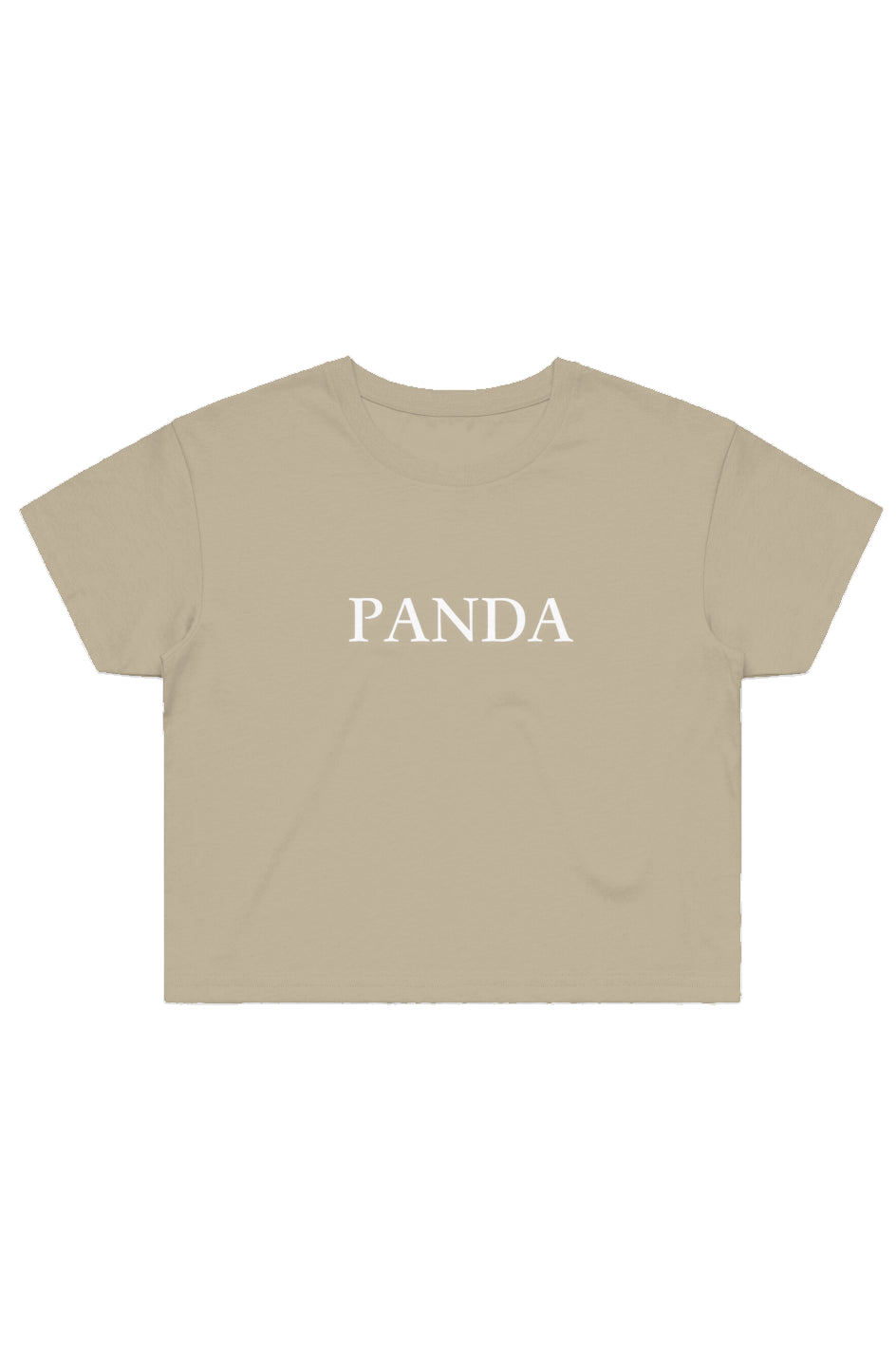 Panda Crop Top Tee 4062