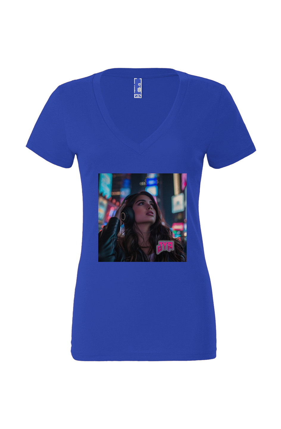 Women’s Jersey Deep V-Neck Tee