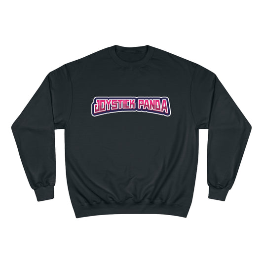 Joystick Panda Double Dry® Crewneck Sweatshirt by Champion